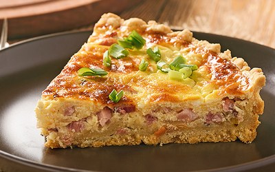 Pórkový quiche